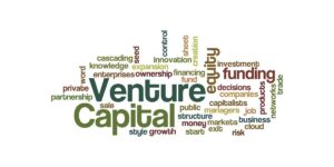 Scritta Venture Capital assieme ad altre parole